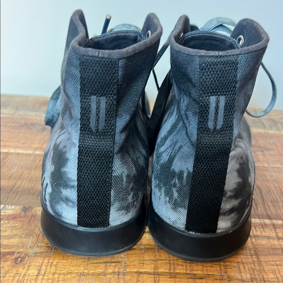 NOBULL Gray and Black High-Top Sneakers with Dyed Design, Men’s 8 - Picture 5 of 8